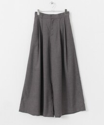 URBAN RESEARCH ROSSO WOMEN | タックフレアワイドパンツ(パンツ)
