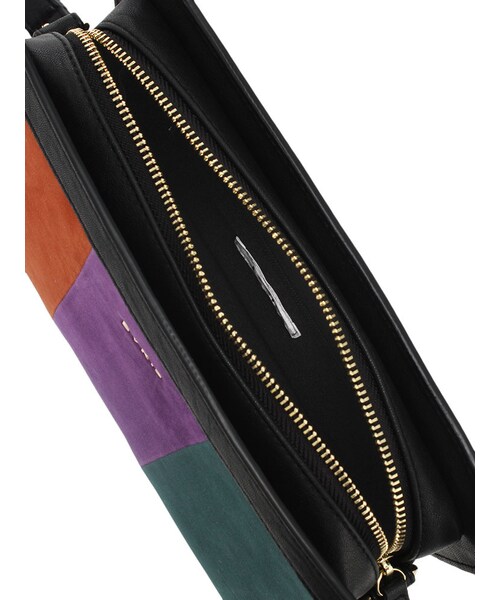 EVRIS（エヴリス）の「カラースウェードクラッチBAG（バッグ・レディース・イエロー/パープル・F）」の9枚目の写真