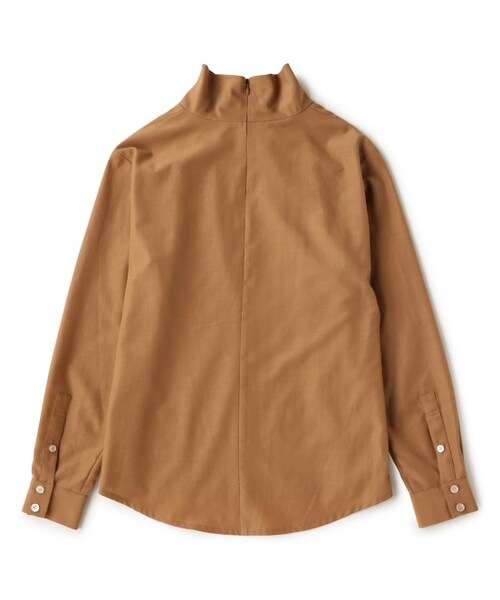 ADAM ET ROPE'(アダムエロペ)の「タートル衿ブラウス(トップス・レディース・キャメル・38)」の3枚目の写真