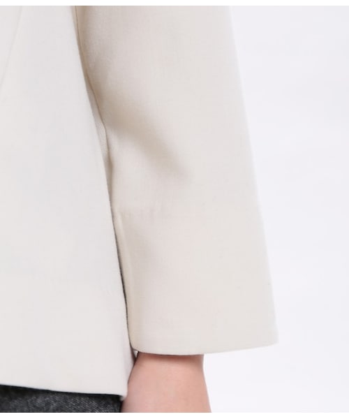 ROPE' PICNIC（ロペピクニック）の「ダブルフェイスVネックプルオーバー（トップス・レディース・キナリ/キャメル/ネイビー・38）」の9枚目の写真