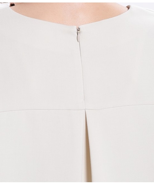 ROPE' PICNIC（ロペピクニック）の「ダブルフェイスVネックプルオーバー（トップス・レディース・キナリ/キャメル/ネイビー・38）」の11枚目の写真