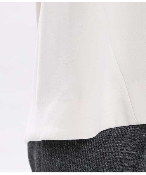 ROPE' PICNIC（ロペピクニック）の「ダブルフェイスVネックプルオーバー（トップス・レディース・キナリ/キャメル/ネイビー・38）」の10枚目の写真