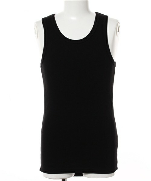 Johnbull Private labo(ジョンブルプライベートラボ)の「アンダータンクトップ(タンクトップ・メンズ・ホワイト/ブラック/グレー/チャコールグレー/マスタード/バーガンディー・MEDIUM/LARGE)」の15枚目の写真