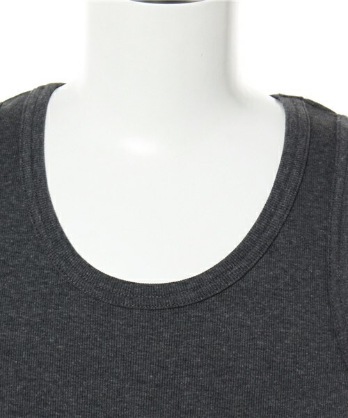 Johnbull Private labo(ジョンブルプライベートラボ)の「アンダータンクトップ(タンクトップ・メンズ・ホワイト/ブラック/グレー/チャコールグレー/マスタード/バーガンディー・MEDIUM/LARGE)」の9枚目の写真