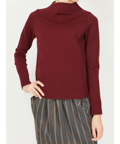 THE DAYZ TOKYO（ザデイズトーキョー）の「ソルペランサハイネックプルオーバー（トップス・レディース・ホワイト/グレー/ボルドー/ネイビー・F）」の7枚目の写真