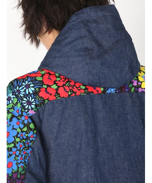 Bohemians ゼブラ柄ダウンジャケット 中古・古着通販】Bohemians (ボヘミアンズ) ゼブラ柄ダウンジャケット