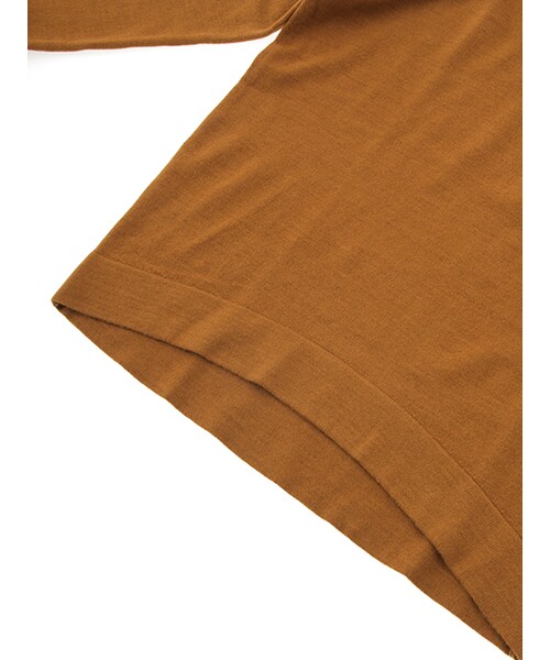 w closet(ダブルクローゼット)の「天竺編みタートルニット(トップス・レディース・オフホワイト/キャメル/カーキ/ブラック・FREE)」の10枚目の写真