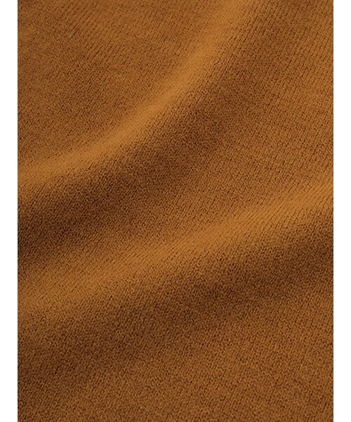 w closet(ダブルクローゼット)の「天竺編みタートルニット(トップス・レディース・オフホワイト/キャメル/カーキ/ブラック・FREE)」の11枚目の写真