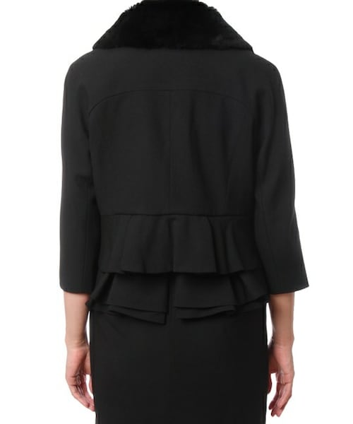 GRACE CLASS（グレースクラス）の「ファー衿ドビージャケット（）」 - WEAR