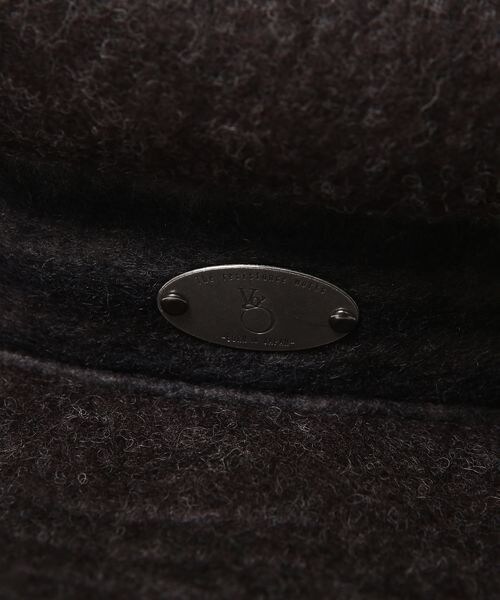 VIRGOwearworks（ヴァルゴウェアワークス）の「Return spit wool cap ウールワークキャップ（帽子・メンズ・BLACK/NAVY/BROWN）」の8枚目の写真