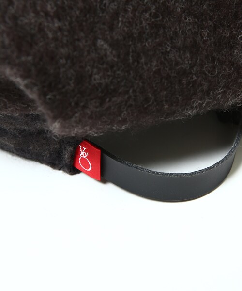 VIRGOwearworks（ヴァルゴウェアワークス）の「Return spit wool cap ウールワークキャップ（帽子・メンズ・BLACK/NAVY/BROWN）」の10枚目の写真