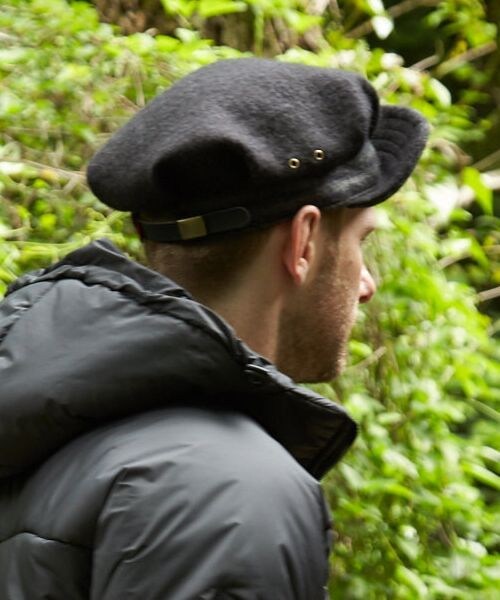 VIRGOwearworks（ヴァルゴウェアワークス）の「Return spit wool cap ウールワークキャップ（帽子・メンズ・BLACK/NAVY/BROWN）」の15枚目の写真