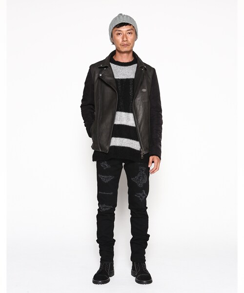 VIRGOwearworks（ヴァルゴウェアワークス）の「Militaria special bots neo 編み上げブーツ（シューズ・メンズ・BEIGE/GRAY/BLACK・2/3/4）」の10枚目の写真