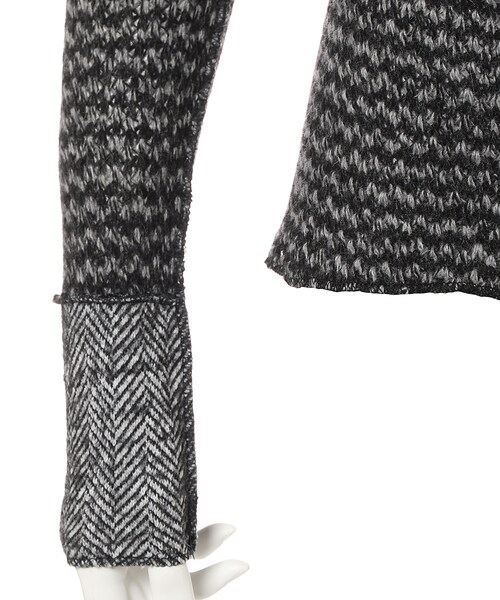 G.V.G.V.(ジーヴィージーヴィー)の「PATCHWORK HIGHNECK TOP(トップス・レディース・OTHER・XS)」の5枚目の写真