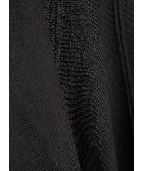 gracegift(グレースギフト)の「立體感直條高腰針織傘裙(スカート・レディース・黑/白・F)」の8枚目の写真