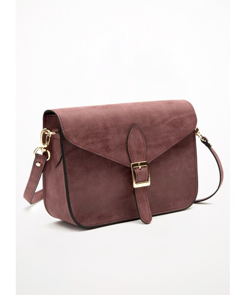 gracegift（グレースギフト）の「韓國帥氣女孩皮革小方包（バッグ・レディース・咖/藕・F）」の9枚目の写真