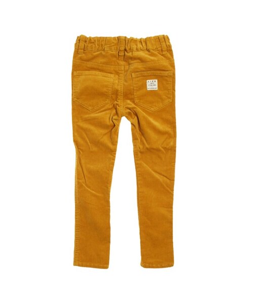 apres les cours（アプレレクール）の「standardコーデュロイスキニーパンツ（パンツ・キッズ・ブラック/キャメル/アイボリー/サックス・80/90/100/110/120/130/140）」の9枚目の写真