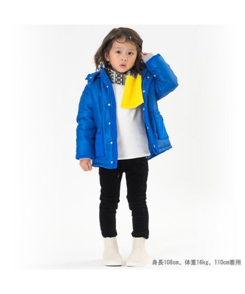 apres les cours（アプレレクール）の「standardコーデュロイスキニーパンツ（パンツ・キッズ・ブラック/キャメル/アイボリー/サックス・80/90/100/110/120/130/140）」の17枚目の写真