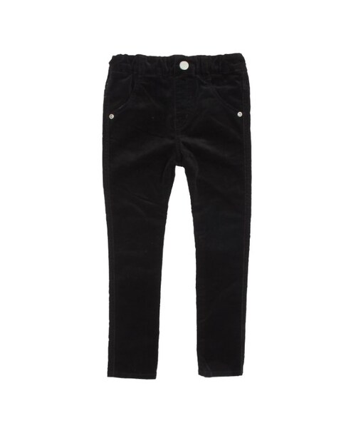 apres les cours（アプレレクール）の「standardコーデュロイスキニーパンツ（パンツ・キッズ・ブラック/キャメル/アイボリー/サックス・80/90/100/110/120/130/140）」の5枚目の写真