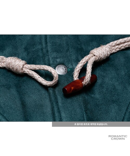 ROMANTIC CROWN（ロマンティッククラウン）の「LUMBERJACK MOUTON JACKET_DEEPGREEN（ジャケット/アウター・メンズ・기타）」の4枚目の写真