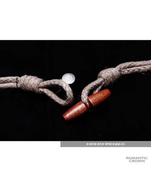 ROMANTIC CROWN（ロマンティッククラウン）の「LUMBERJACK MOUTON JACKET_BLACK（ジャケット/アウター・メンズ・기타）」の4枚目の写真