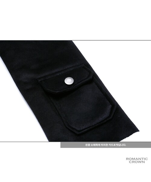 ROMANTIC CROWN（ロマンティッククラウン）の「LUMBERJACK MOUTON JACKET_BLACK（ジャケット/アウター・メンズ・기타）」の7枚目の写真