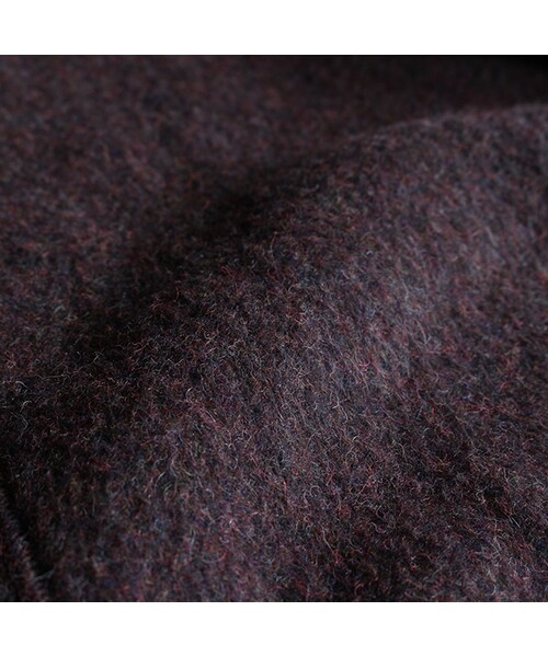 Vintage Clothing（ヴィンテージクロージング）の「Melton Long Tee（ジャケット/アウター・Dark Brown・One）」の7枚目の写真