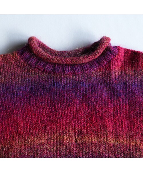 Vintage Clothing（ヴィンテージクロージング）の「Border Mohair Knit（トップス・Multi Border・One）」の2枚目の写真