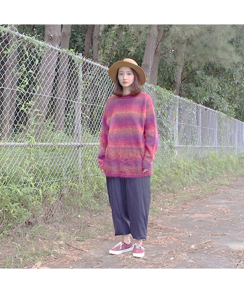 Vintage Clothing（ヴィンテージクロージング）の「Border Mohair Knit（トップス・Multi Border・One）」の6枚目の写真