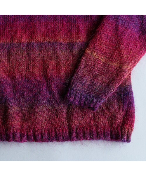Vintage Clothing（ヴィンテージクロージング）の「Border Mohair Knit（トップス・Multi Border・One）」の3枚目の写真