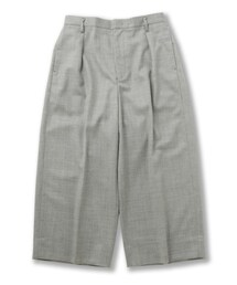 ADAM ET ROPE' | ハイカウントサキソニー ガウチョパンツ(パンツ)