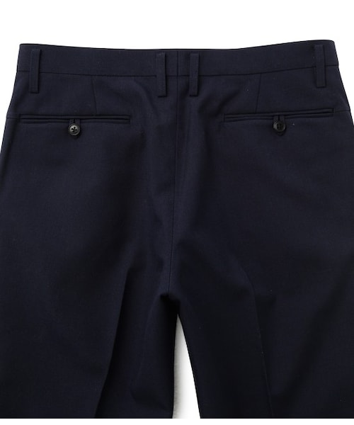 ADAM ET ROPE'（アダムエロペ）の「ウールポリエステル サージクロップドパンツ（パンツ・メンズ・ブラック/ブルー系・M/L）」の7枚目の写真