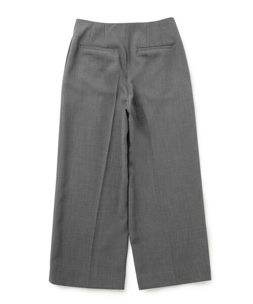 ADAM ET ROPE'（アダムエロペ）の「クロップドセーラーパンツ（パンツ・レディース・ブラック/グレー・36/38）」の4枚目の写真