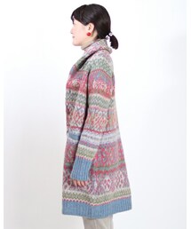 45R ノアランドジャガードカウチンコート45rpm