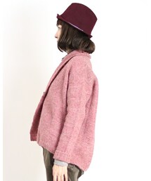 45R（フォーティファイブアール）の「ノアランド三つ杢カウチンボレロ