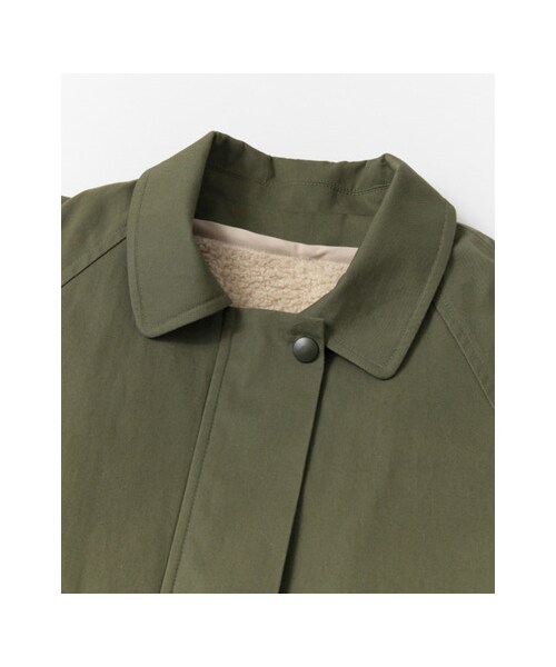 KBF(ケイビーエフ)の「WEB限定 ボーイフレンドコート(ジャケット/アウター・レディース・KHAKI/BEIGE/NAVY・one)」の18枚目の写真