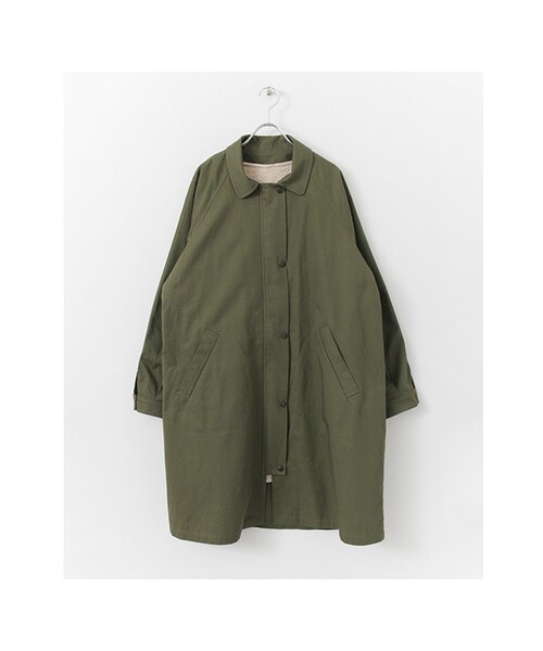 KBF(ケイビーエフ)の「WEB限定 ボーイフレンドコート(ジャケット/アウター・レディース・KHAKI/BEIGE/NAVY・one)」の1枚目の写真