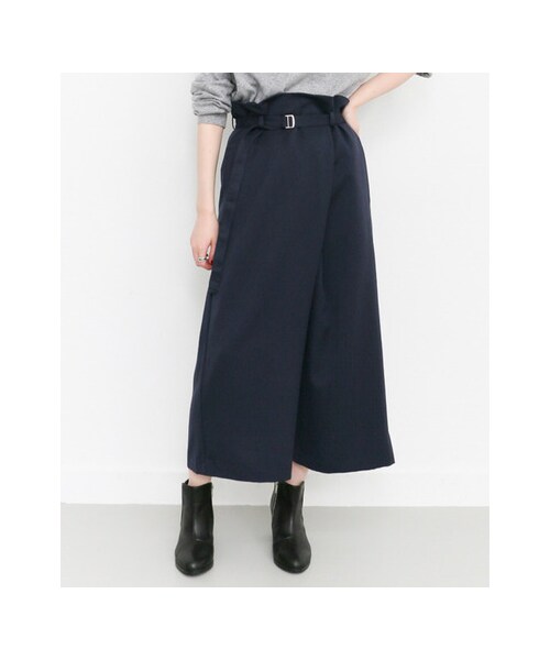 KBF（ケイビーエフ）の「Wデザインパンツ（パンツ・レディース・NAVY/GRAY/BLACK・one）」の8枚目の写真