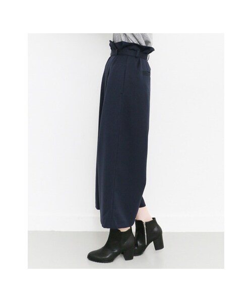 KBF（ケイビーエフ）の「Wデザインパンツ（パンツ・レディース・NAVY/GRAY/BLACK・one）」の11枚目の写真