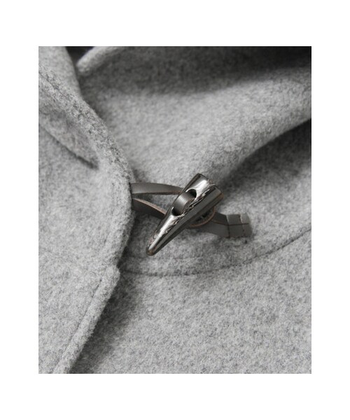 URBAN RESEARCH ROSSO WOMEN(アーバンリサーチ ロッソ)の「ボリュームフードコート(ジャケット/アウター・レディース・GRAY/NAVY・FREE)」の15枚目の写真