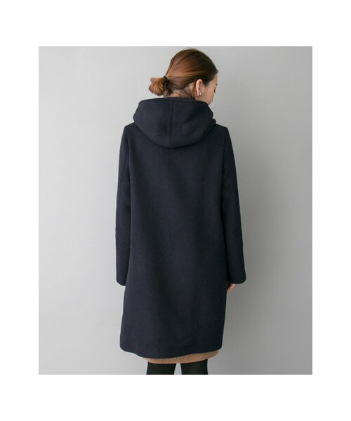 URBAN RESEARCH ROSSO WOMEN(アーバンリサーチ ロッソ)の「ボリュームフードコート(ジャケット/アウター・レディース・GRAY/NAVY・FREE)」の11枚目の写真