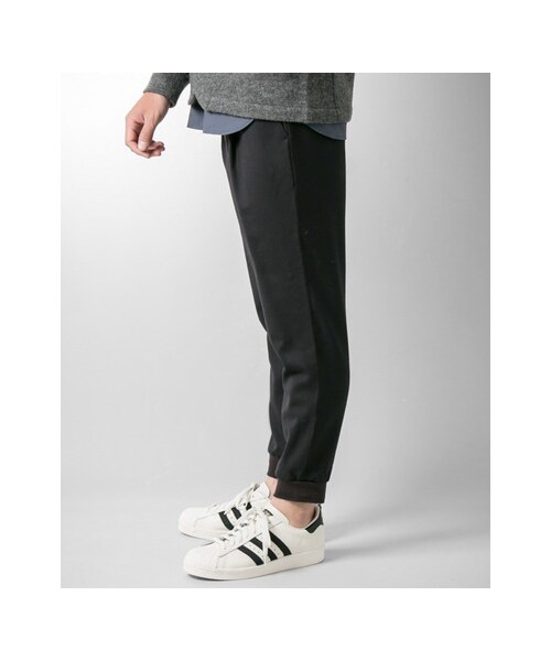 URBAN RESEARCH(アーバンリサーチ)の「ウールギャバリブパンツ(パンツ・メンズ・CHARCOAL/BLACK・M/L)」の8枚目の写真