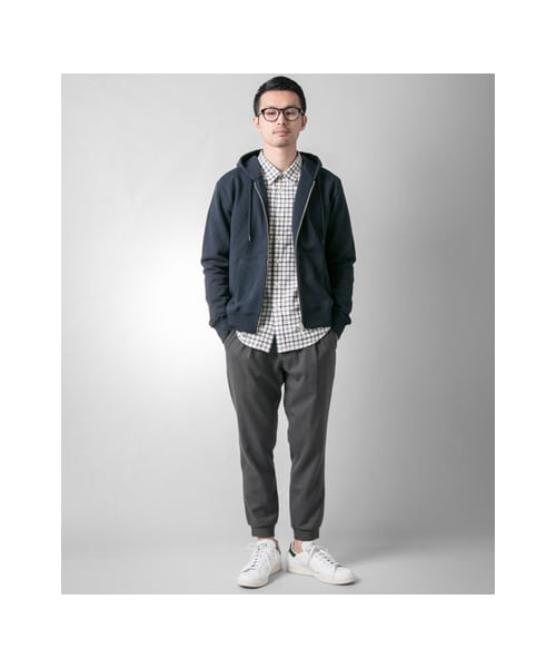 URBAN RESEARCH(アーバンリサーチ)の「ウールギャバリブパンツ(パンツ・メンズ・CHARCOAL/BLACK・M/L)」の4枚目の写真