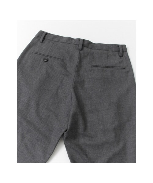URBAN RESEARCH(アーバンリサーチ)の「ウールギャバリブパンツ(パンツ・メンズ・CHARCOAL/BLACK・M/L)」の15枚目の写真
