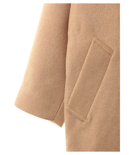 earth music&ecology(アースミュージックアンドエコロジー)の「オーバーチェスターコート(ジャケット/アウター・杢グレー/ブラック/キャメル・F)」の7枚目の写真