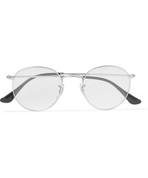 Ray-Ban | Ray-Ban Round-Frame Metal Optical Glasses(メガネ)
