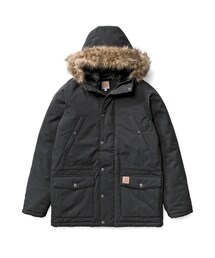 Carhartt（カーハート）の「TRAPPER PARKA - Black / Black（）」 - WEAR