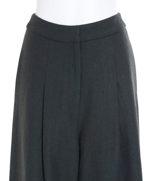 EMODA（エモダ）の「WOOL TUCK RELAXパンツ（パンツ・レディース・グレー/ブラック・S/M）」の7枚目の写真