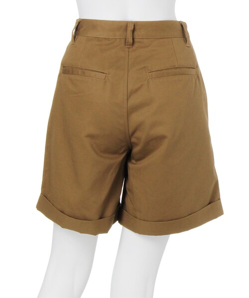 Ungrid(アングリッド)の「チノハーフパンツ(パンツ・レディース・ベージュ/キャメル・S/M)」の6枚目の写真