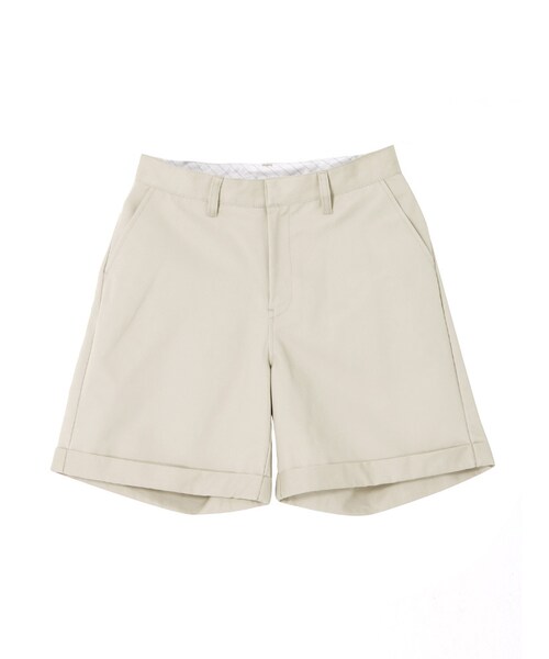 Ungrid(アングリッド)の「チノハーフパンツ(パンツ・レディース・ベージュ/キャメル・S/M)」の2枚目の写真